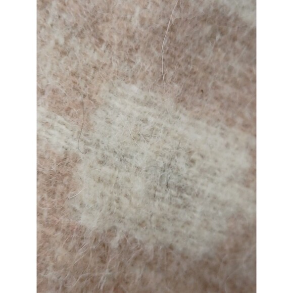 Vtg Alpaca Wool Llama Embroidered Poncho Cape Fringe Cloak O/S 55"x77" - Picture 5 of 13